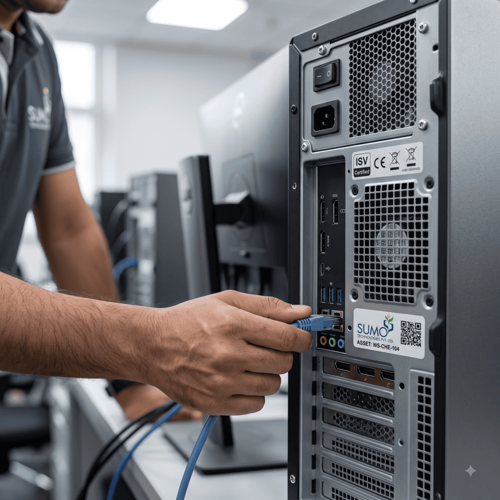 AI workstation rental Chennai - Sumotech