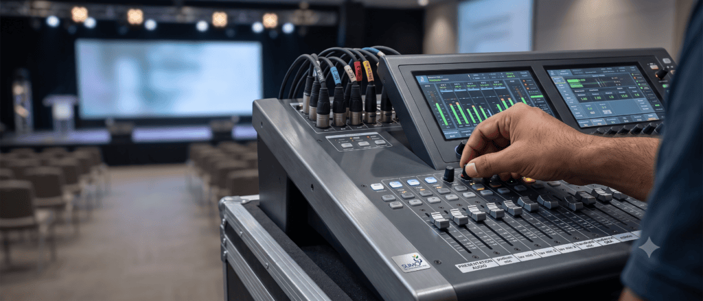 AV equipment hire in Chennai - Sumotech
