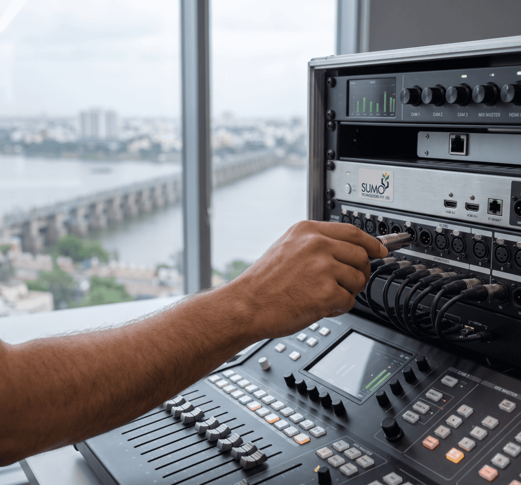 AV equipment rental in Vijayawada - Sumotech