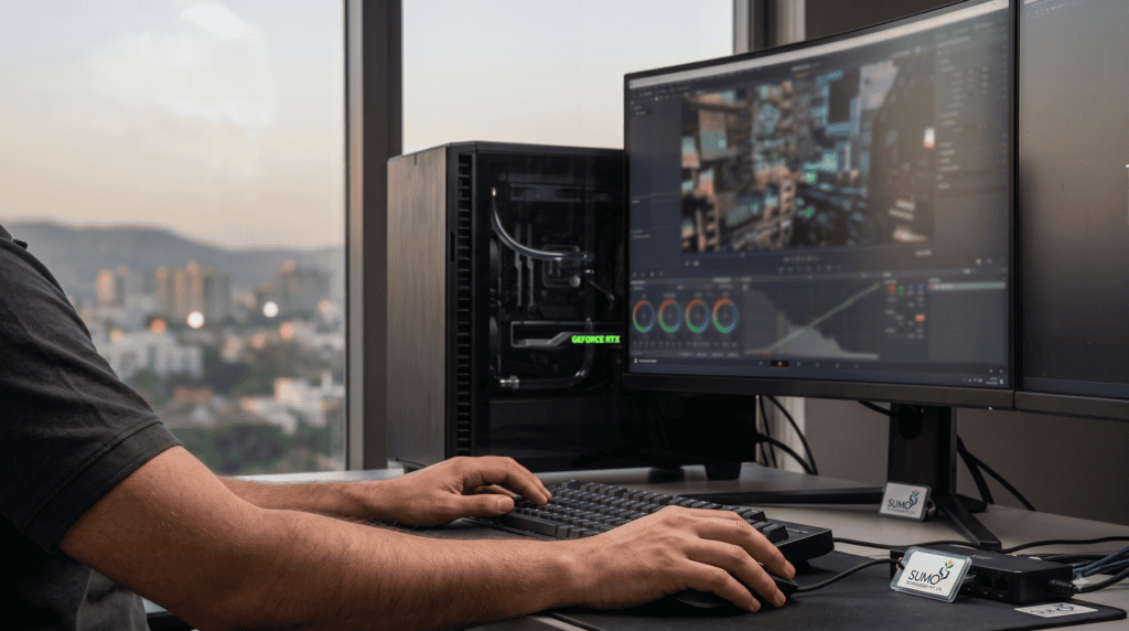 GPU workstation rental Pune - Sumotech