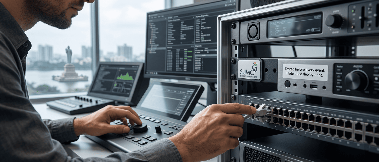 audio visual equipment rental in Hyderabad - Sumotechnologies (2)