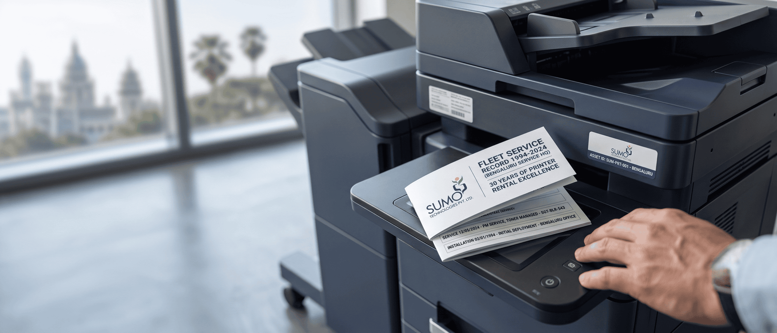 printer rental for offices Bangalore - Sumotech